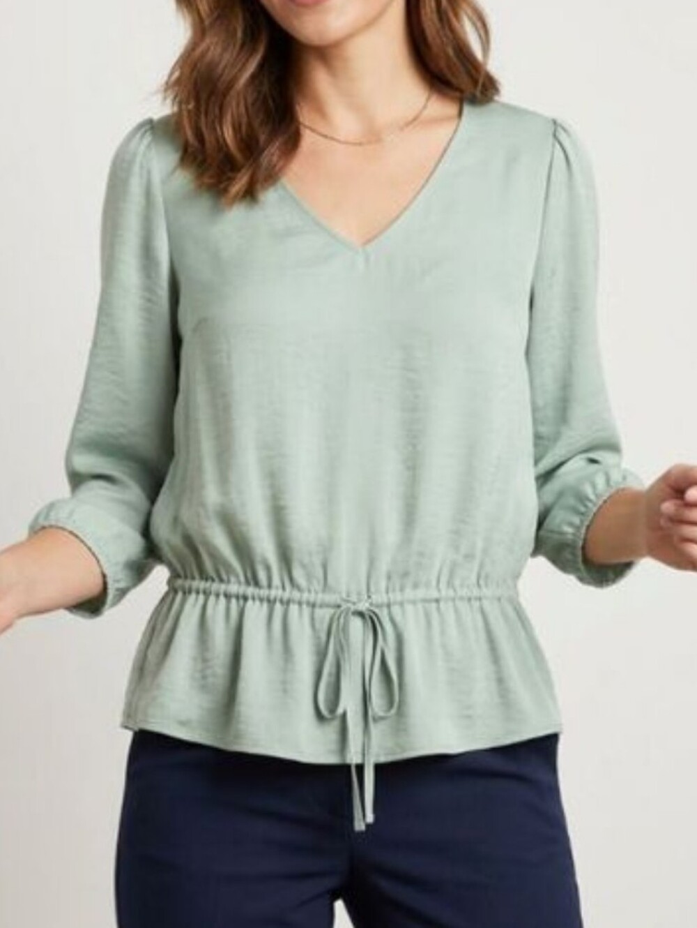 Banana Republic Light Sage Green Top XXS NWT
